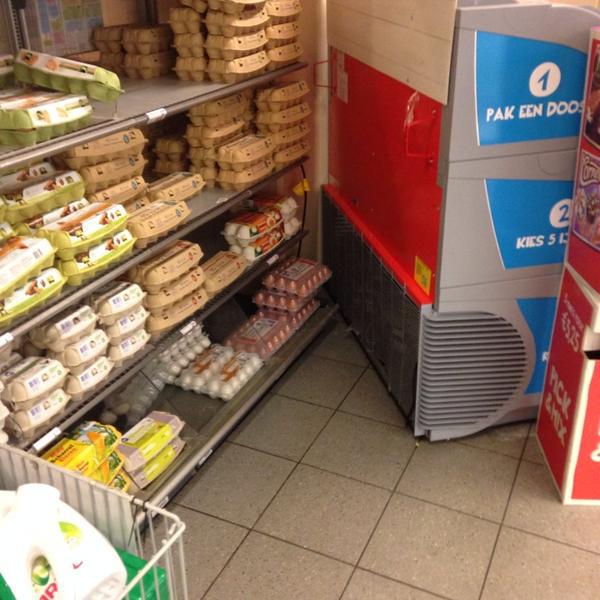 Photo taken at Albert Heijn by Mirko M. on 7/15/2014-荷兰阿姆斯特丹腓特烈亨利街81号 Photo taken at Albert Heijn by Mirko M. on 7/15/2014