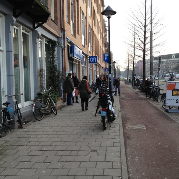 Photo taken at Albert Heijn by Mirko M. on 2/18/2013-荷兰阿姆斯特丹腓特烈亨利街81号 Photo taken at Albert Heijn by Mirko M. on 2/18/2013
