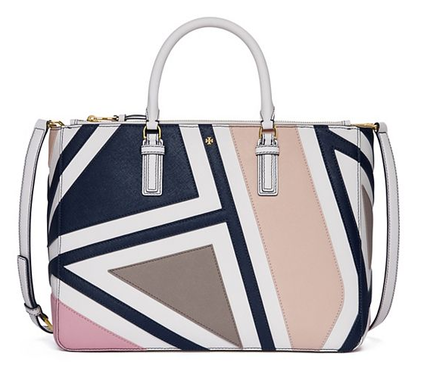 美国直邮 Tory Burch 51159759女拼缀图案小号手提单肩包