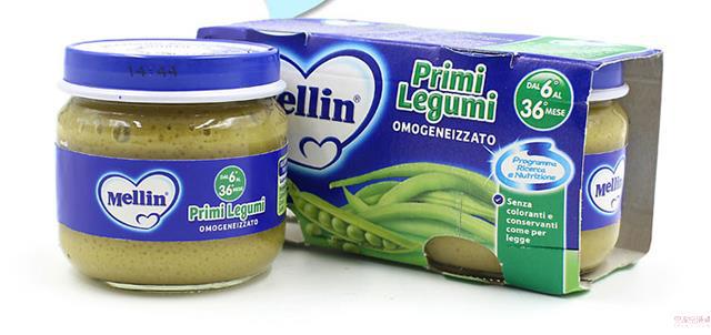 美林豌豆四季豆泥80g