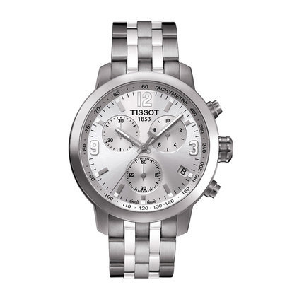 全球联保瑞士天梭TISSOT运动石英手表T055.417.11.037.00钢带男表