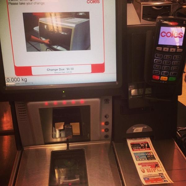 Photo taken at Coles by ikhwan n. on 11/15/2013