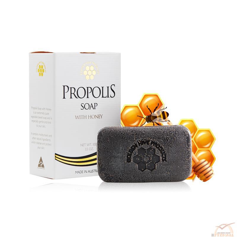 澳大利亚进口蜂胶香皂-Golden Hive金蜜芙 蜂胶蜂蜜香皂 100g/块 澳大利亚进口蜂胶香皂-Golden Hive金蜜芙 蜂胶蜂蜜香皂 100g/块