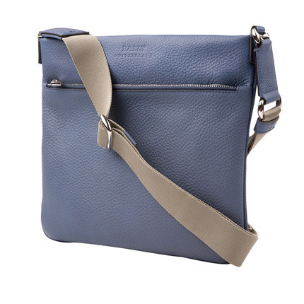 现货bally/巴利男包 牛皮新款男士竖款方形休闲单肩斜挎包MATAI