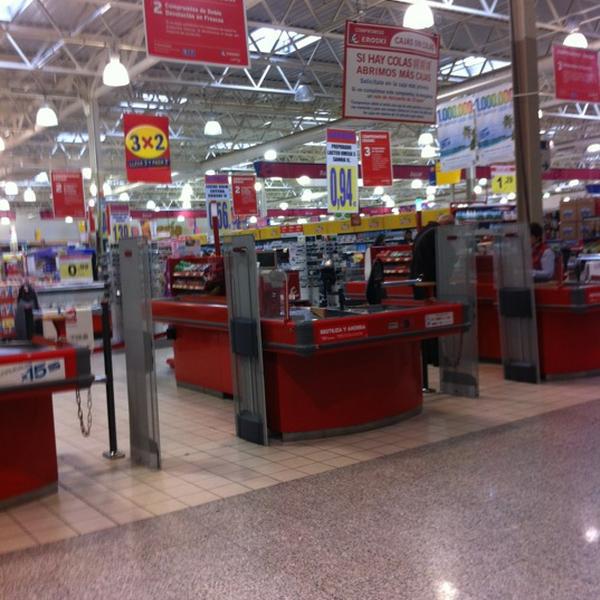 Photo taken at Eroski by Carmen G. on 11/8/2012