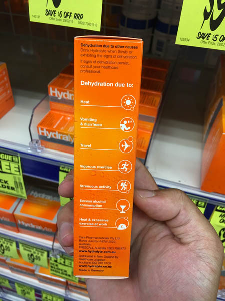 澳大利亚进口电解粉-Hydralyte橙子气泡电解液 泡腾片 电解液20片 澳大利亚进口电解粉-Hydralyte橙子气泡电解液 泡腾片 电解液20片