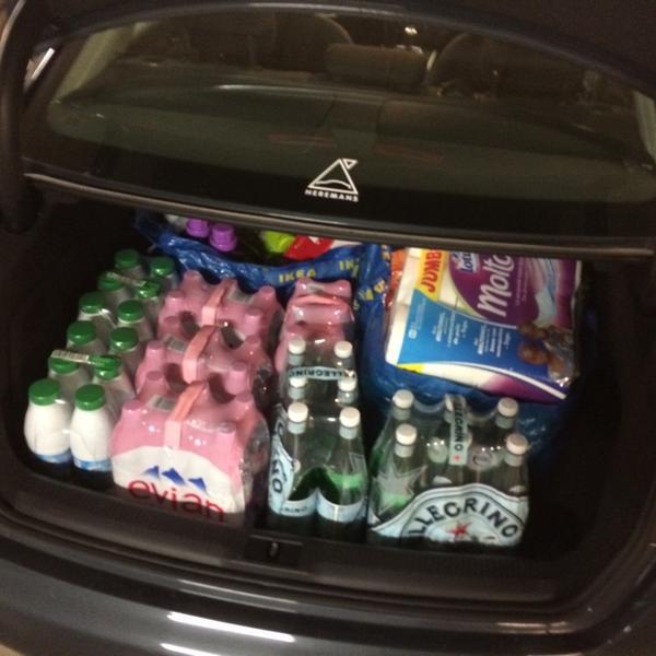 Photo taken at Colruyt by Stephane v. on 3/20/2014