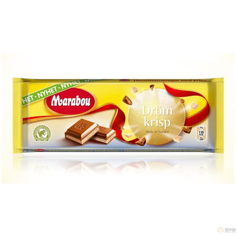 瑞典进口薯片味巧克力-Marabou薯片口味 巧克力 100g 瑞典进口薯片味巧克力-Marabou薯片口味 巧克力 100g