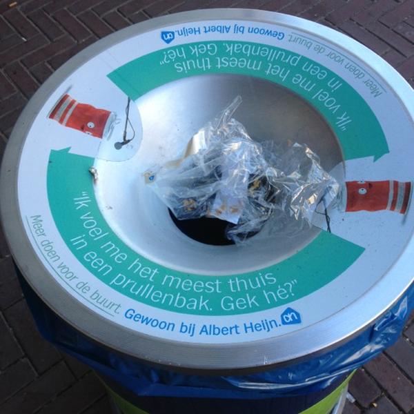 Photo taken at Albert Heijn by Johan P. on 10/11/2012