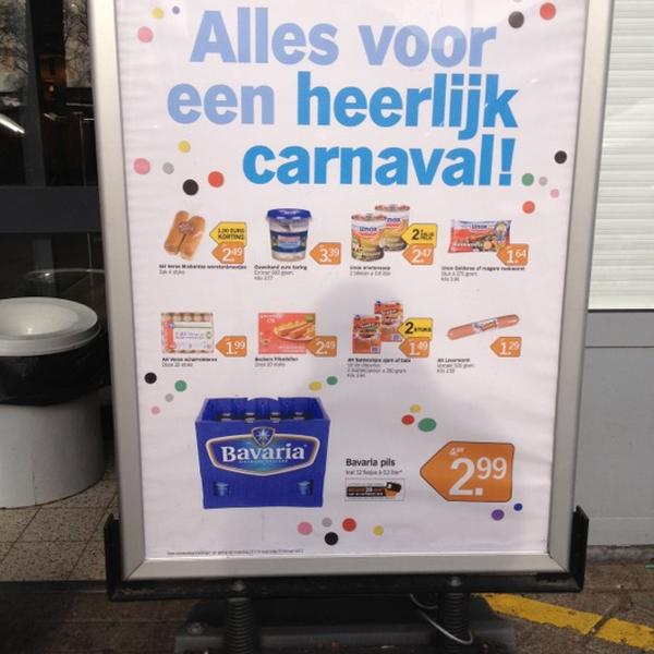 Photo taken at Albert Heijn by Johan P. on 2/22/2012