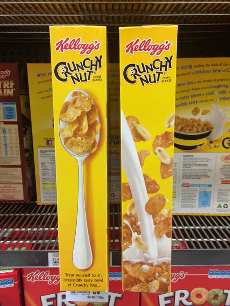 澳大利亚进口玉米片-Kellogg脆螺母玉米片650g