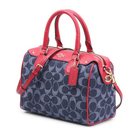 COACH/蔻驰 女士新款压花手提单肩斜挎包女包 37251