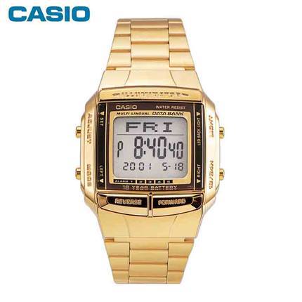 【香港发货】卡西欧男手表CASIO中性金色电子表防水DB-360G-9A/1A 【香港发货】卡西欧男手表CASIO中性金色电子表防水DB-360G-9A/1A