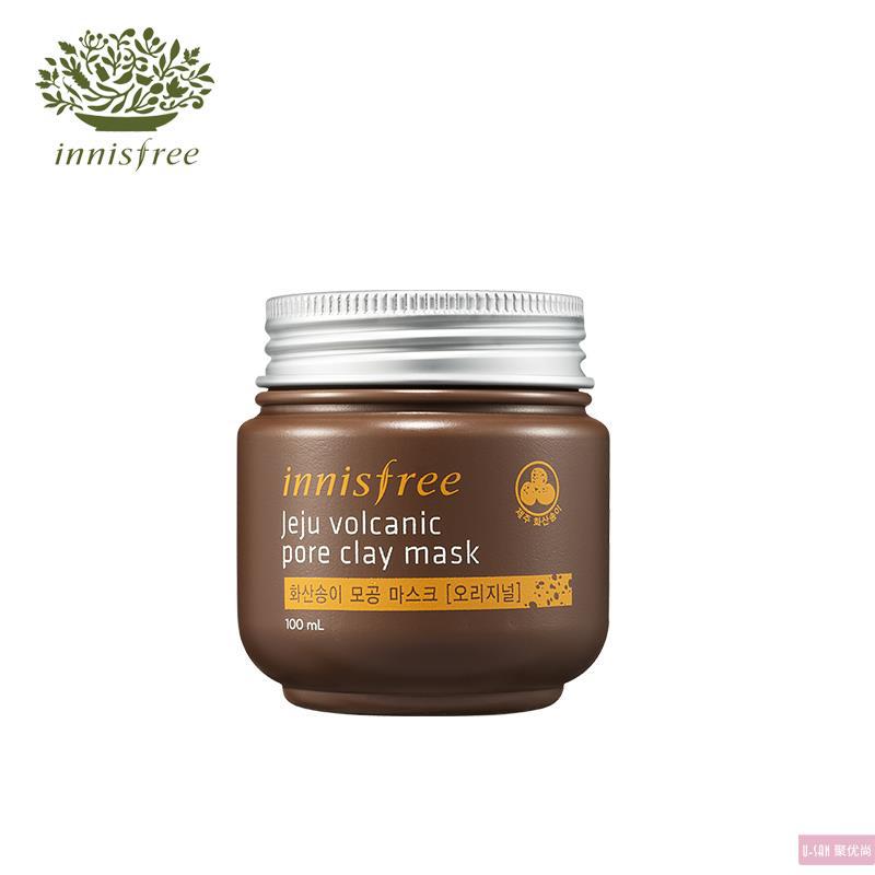 韩国 Innisfree/悦诗风吟 火山泥面膜 毛孔清洁 紧实面膜 普通版 收缩毛孔 普通版 100ML 韩国 Innisfree/悦诗风吟 火山泥面膜 毛孔清洁 紧实面膜 普通版 收缩毛孔 普通版 100ML