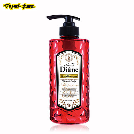 日本松本清直邮Moist Diane植物油洗发水 丰盈系列500ml 头皮养护