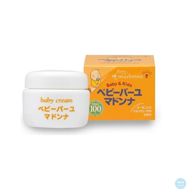 日本直邮 Madonna婴幼儿儿童天然马油面霜润肤霜 25g
