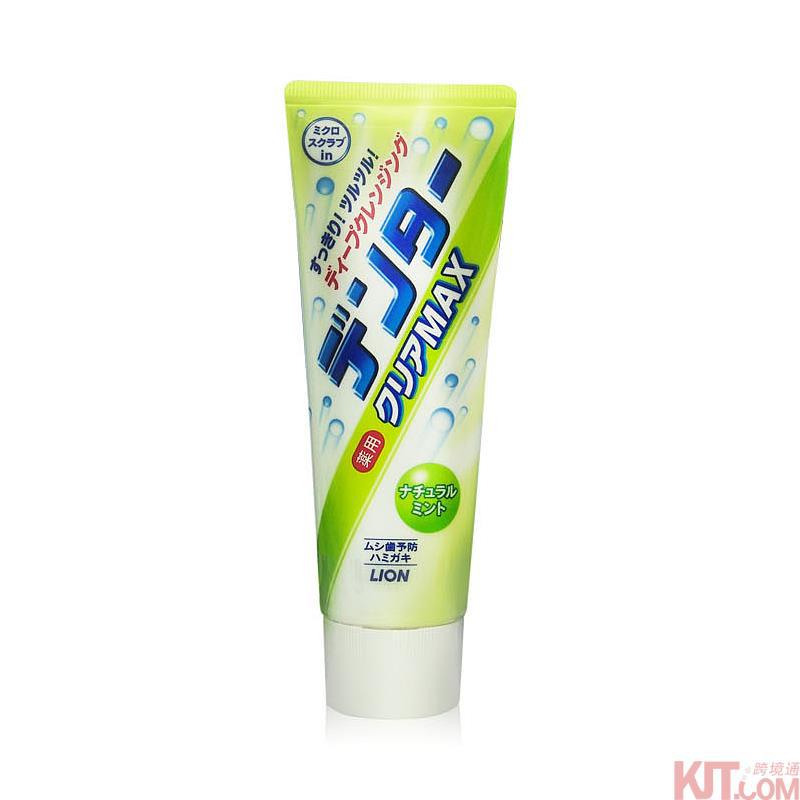 日本进口去渍牙膏-LION狮王MAX粒子 去牙渍洁净立式牙膏 去渍牙膏 清除牙石 淡雅薄荷140g 日本进口去渍牙膏-LION狮王MAX粒子 去牙渍洁净立式牙膏 去渍牙膏 清除牙石 淡雅薄荷140g