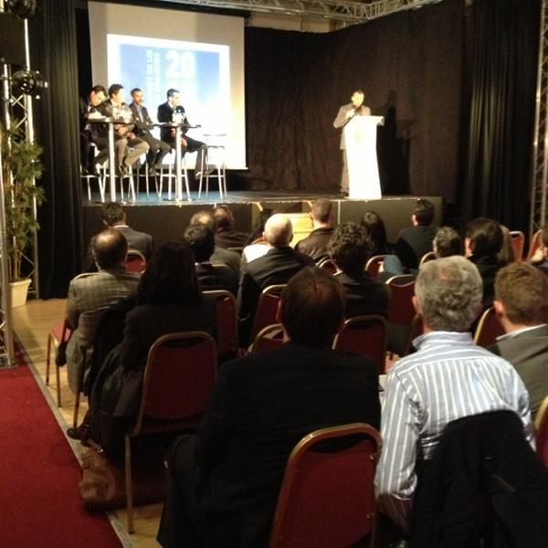 Photo taken at Casino de Royat by YBB .. on 12/13/2012