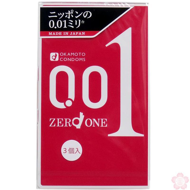 日本冈本001超薄避孕套 3片装 日本冈本001超薄避孕套 3片装