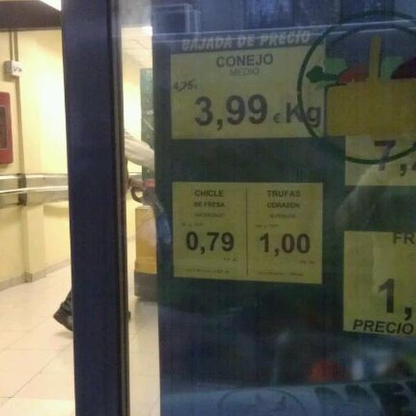 Photo taken at Mercadona by Miquel A. on 1/23/2012