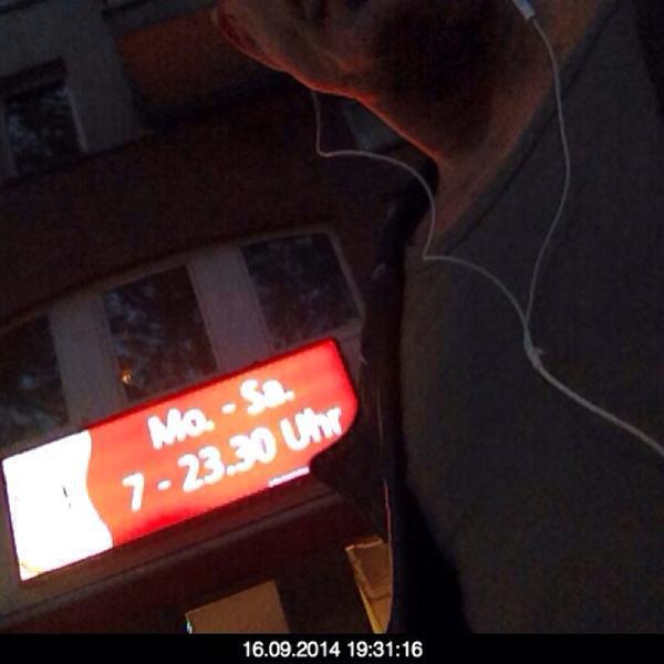 Photo taken at REWE by Angelo B. on 9/16/2014