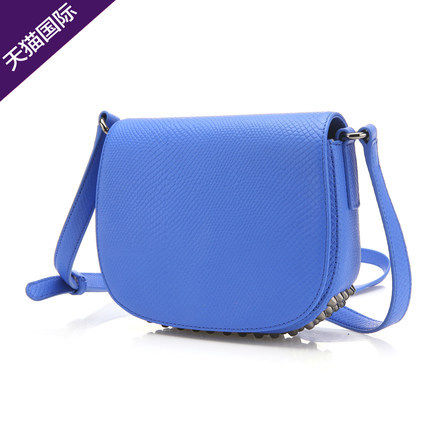 Brhas Pati 韩国时尚潮流底部柳钉tote小号单肩斜挎女包 BX2V1F