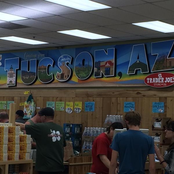 Photo taken at Trader Joe's by Eloy G. on 6/4/2014-美国阿利桑那州图森格兰特路东4766 Photo taken at Trader Joe's by Eloy G. on 6/4/2014