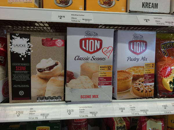 澳大利亚进口烤饼-Lion经典司康饼scones烤饼750g