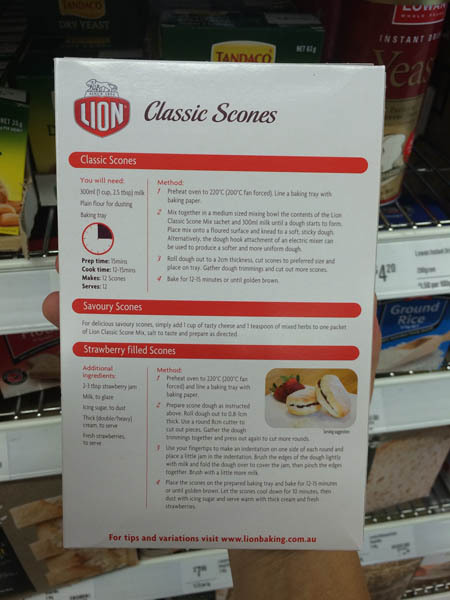 澳大利亚进口烤饼-Lion经典司康饼scones烤饼750g 澳大利亚进口烤饼-Lion经典司康饼scones烤饼750g