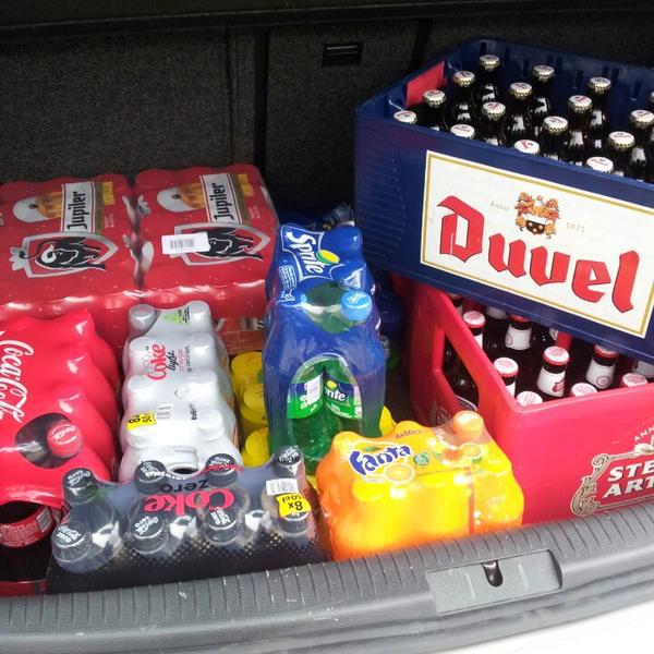 Photo taken at Colruyt by Kerkhofs K. on 6/16/2014