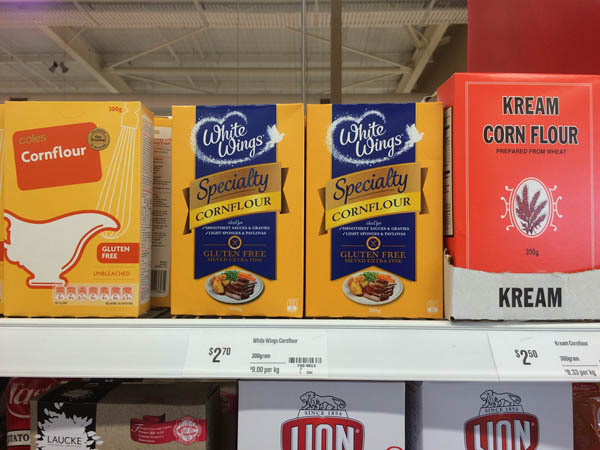 澳大利亚进口玉米淀粉-White wings特种玉米淀粉300g