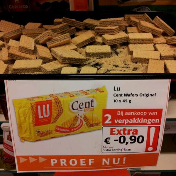 Photo taken at Colruyt by Patrick V. on 2/5/2013