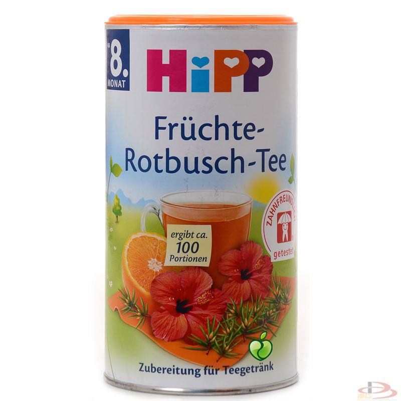 德国喜宝HIPP芙蓉玫瑰水果速溶茶8个月Rotbusch200g 德国喜宝HIPP芙蓉玫瑰水果速溶茶8个月Rotbusch200g