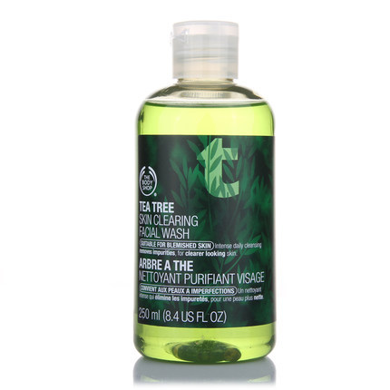 The Body Shop/美体小铺 茶树洁面啫喱250ml 洗面奶