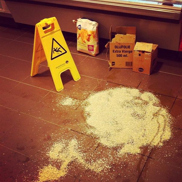 Photo taken at Albert Heijn by Jostijn on 9/13/2012