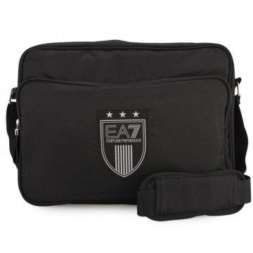 EMPORIO ARMANI经典EA7足球徽章斜背包