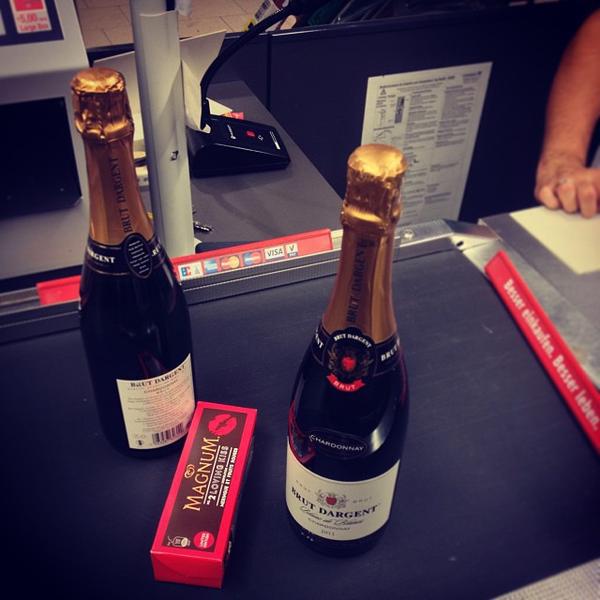 Photo taken at REWE by avtoportret on 10/11/2013