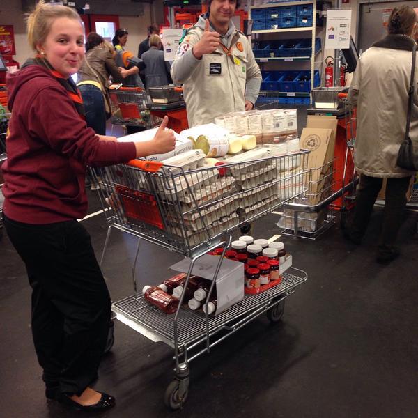 Photo taken at Colruyt by Hermien D. on 5/9/2015