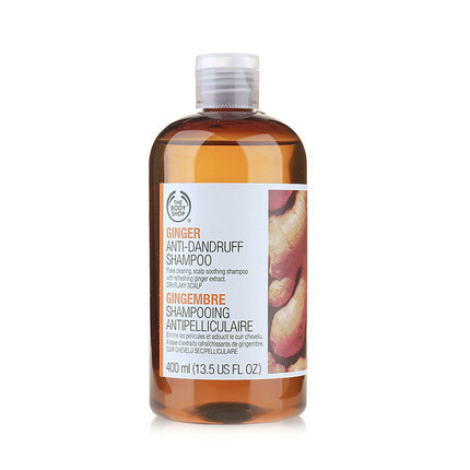 The Body Shop/美体小铺生姜洗发露400ml 防脱发去屑控油洗发水