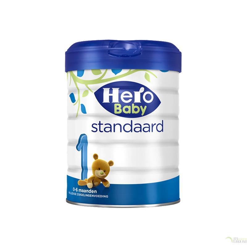 HeroBaby白金版荷兰本土美素原箱包装1段(0-6个月)婴幼儿配方奶粉(800g)