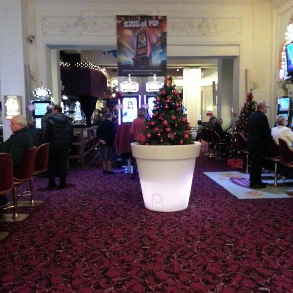 Photo taken at Casino Barrière de Trouville by Marco L. on 1/2/2014-法国下诺曼底滨海特鲁维尔福煦元帅广场 Photo taken at Casino Barrière de Trouville by Marco L. on 1/2/2014