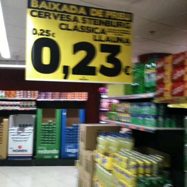 Photo taken at Mercadona by Daniell M. on 11/8/2012