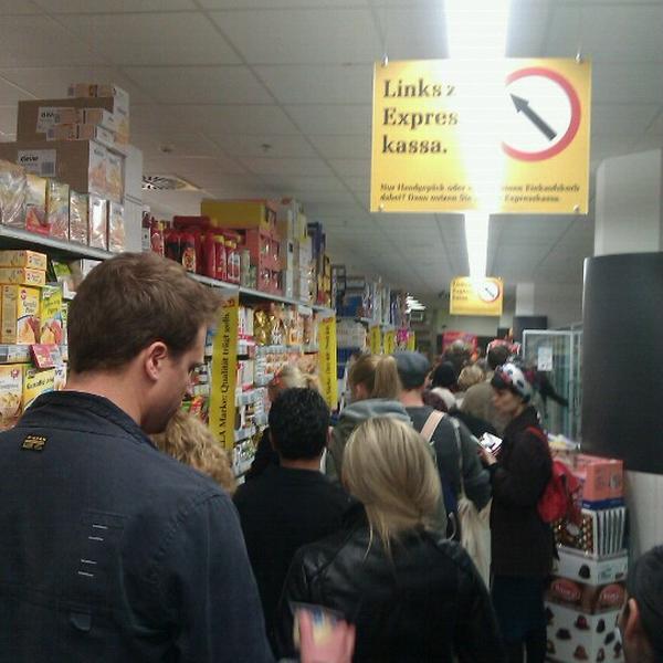 Photo taken at BILLA by Silvia P. on 10/20/2012