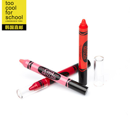 韩国too cool for school艺术课堂蜡笔唇彩唇膏口红保湿滋润正品