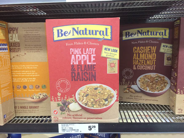 澳大利亚进口葡萄干-Be Natural粉红女士苹果&火焰葡萄干405g