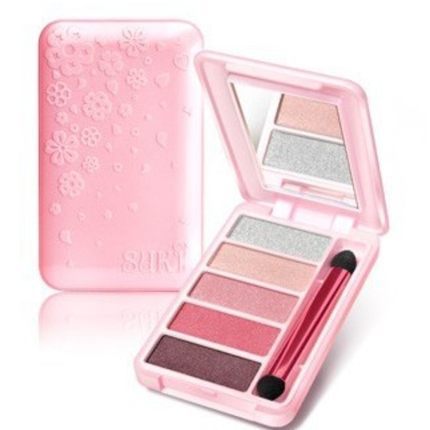 SUKI 櫻姬光樱映像五色眼影 眼彩盘 花蕾/蝶舞/紫藤
