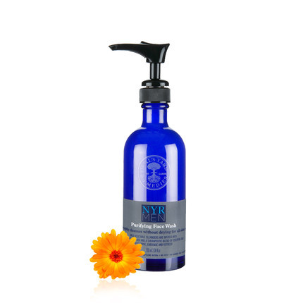 英国NYR男士净化洁面露 洁面胶洗面奶100ml 深层清洁平衡