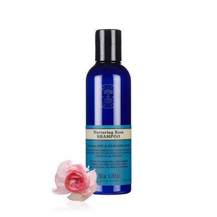 英国 NYR玫瑰润泽洗发露 新生玫瑰洗发水200ml 滋养干燥受损发质