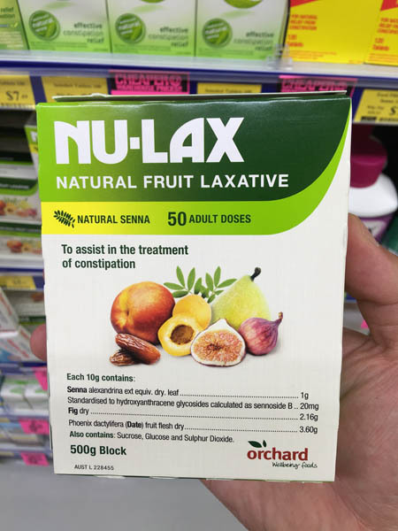澳大利亚进口润肠膏-nulax fruit laxative果蔬排毒润肠膏500g