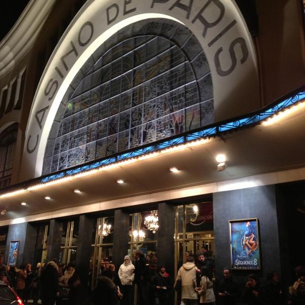 Photo taken at Casino de Paris by gabriel j. on 3/14/2013